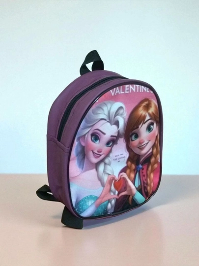 Детская сумка-рюкзак "Elza" (Холодное сердце, Frozen) — SUMKIOP-RUGUZAKELZA-ФИОЛЕТ