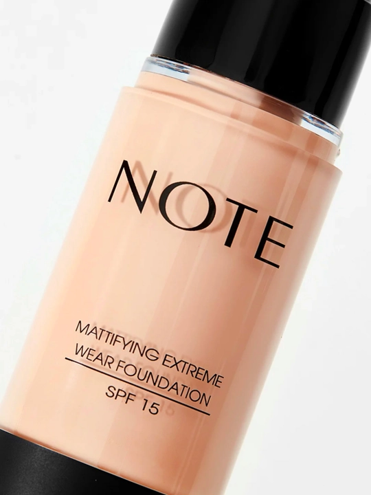 Tonal krem Note Mattyfying Extreme Wear Foundation 01 - 03, 100 - 102, 116, 121, 125, SPF
