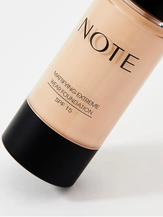 Tonal krem Note Mattyfying Extreme Wear Foundation 01 - 03, 100 - 102, 116, 121, 125, SPF