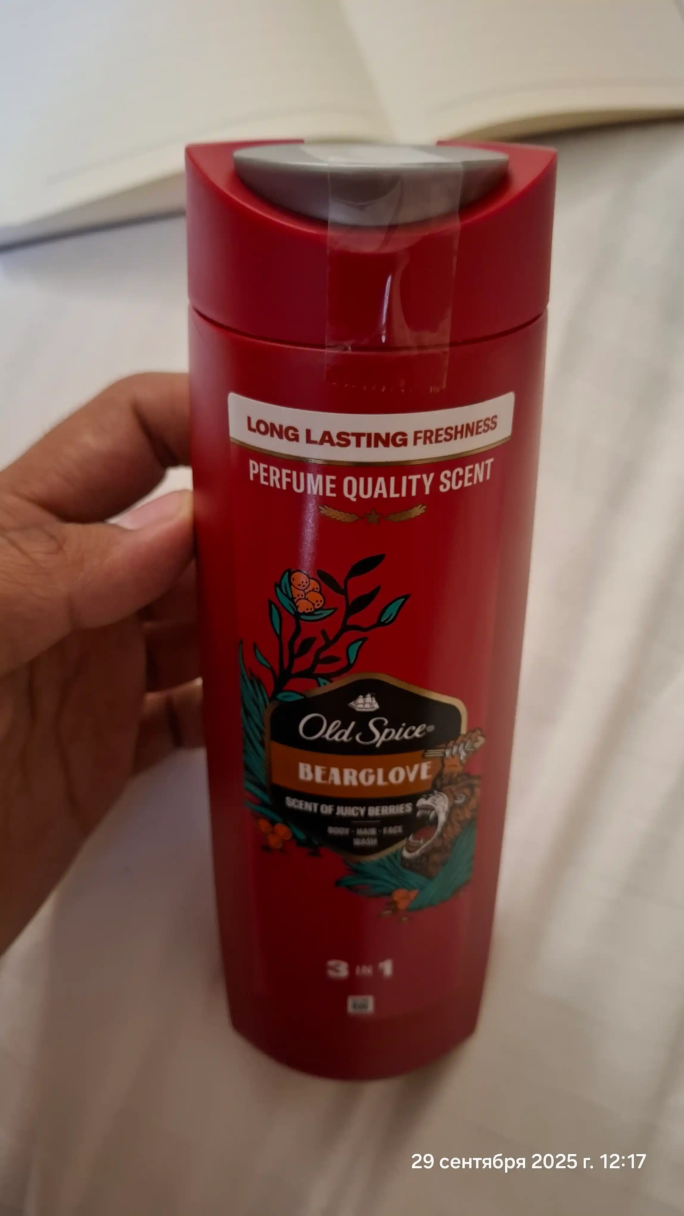 Old Spice гель для душа 3в1 Bearglove, 400мл