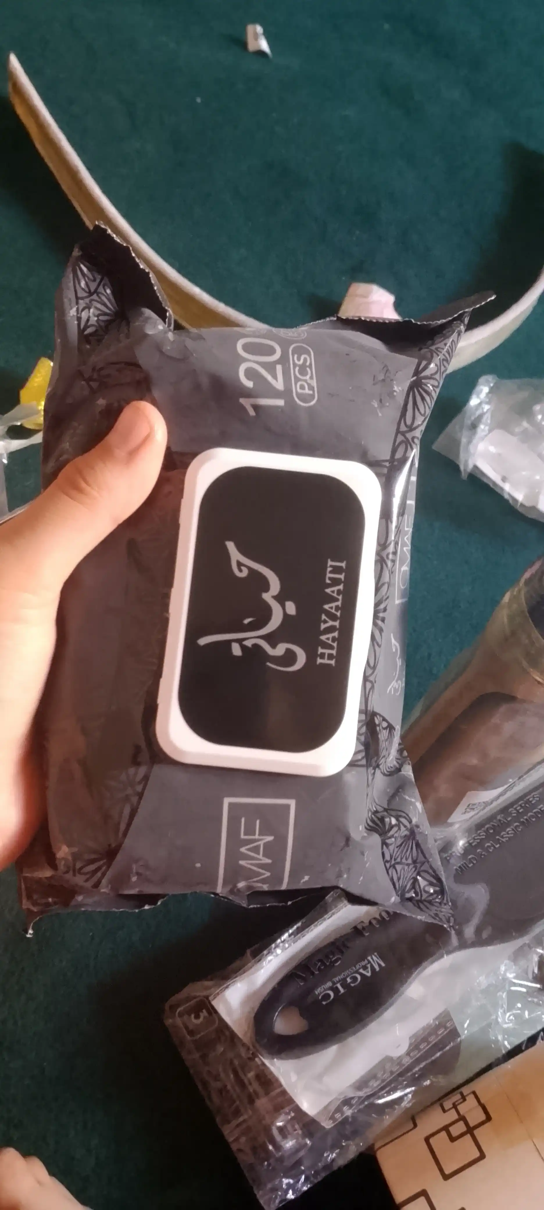 Nam salfetkalar Hayaati, 120 dona