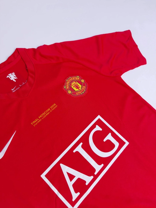 Retro futbol-forma, yengi kalta - "Manchester United 2008" Sport kiyim