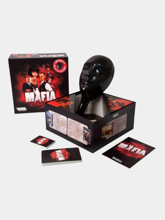 Настольная карточная игра Мафия, вся семья в сборе