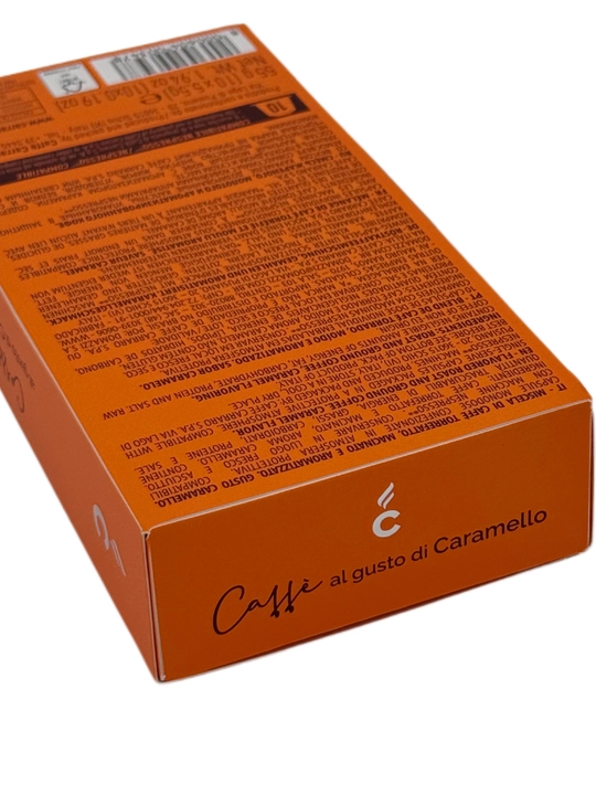 Капсулы Carraro caramel, алюминиевые — 10 штук, совместимы с Nespresso®