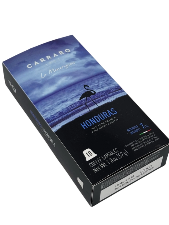 Кофе в капсулах Carraro Honduras, 10 капсул (Nespresso)