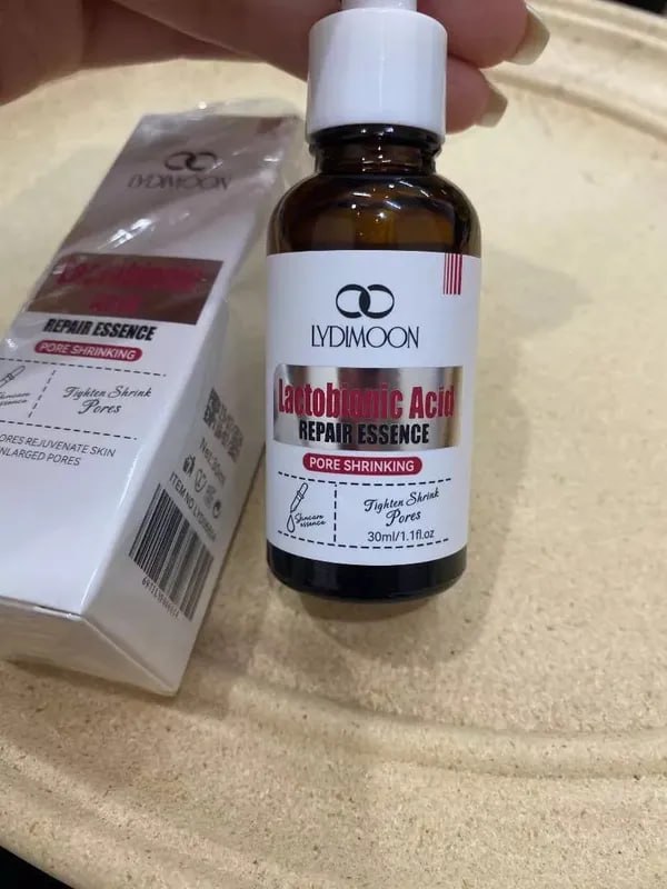 LYDIMOON Laktobion kislotasi ko'zalarni toraytiruvchi mohiyat 30 ml