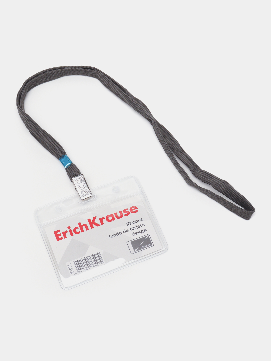 ErichKrause 95x58 mm lentali to‘plamdagi gorizontal beyj, shaffof, 62071 - 