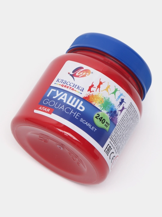 Guash bo‘yoq "Klassika", 240 ml, qizil rang (alaya)