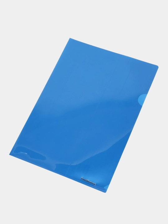 Plastik burchak-papka ErichKrause Glossy Ice Metallic, A4, noshaffof, assorti 50169