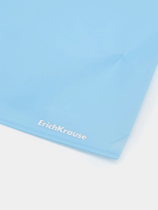 Plastik burchak-papka ErichKrause Glossy Ice Metallic, A4, noshaffof, assorti 50169