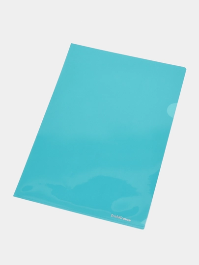 Папка-уголок пластиковая ErichKrause Glossy Ice Metallic, A4, непрозрачный, ассорти 50169