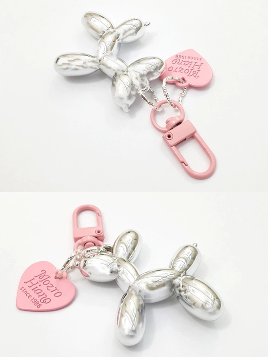 Брелок Balloon Dog, Брелок "Пудель из шариков", брелок для ключей, брелок на сумку
