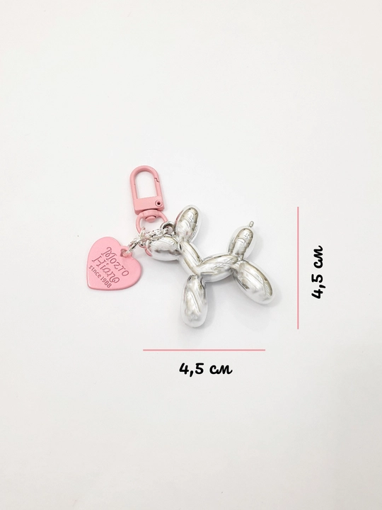 Брелок Balloon Dog, Брелок "Пудель из шариков", брелок для ключей, брелок на сумку
