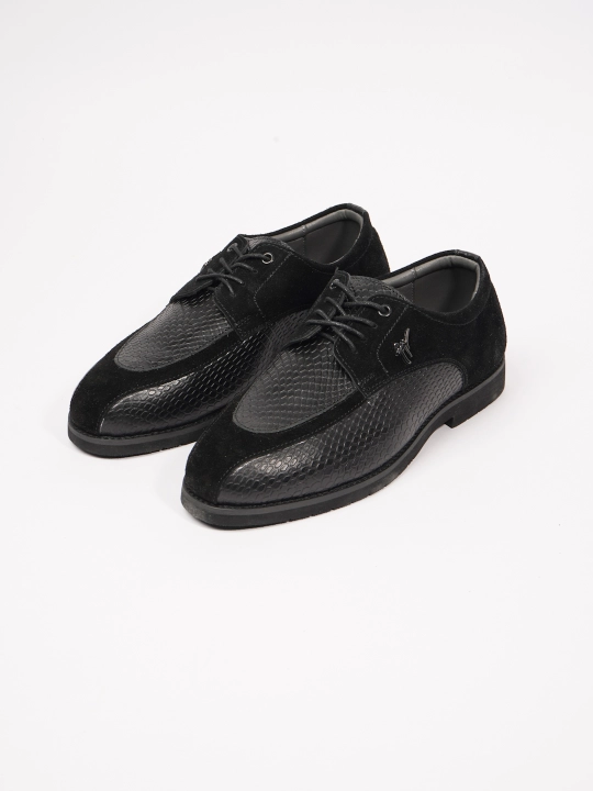 Туфли мужские из натуральный замши и кожи, 39-43 - 