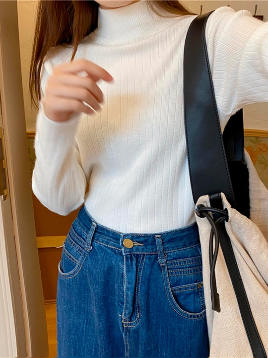 Ayollar sviteri, qizlar uchun issiq g‘avvos, standart model, 42-46