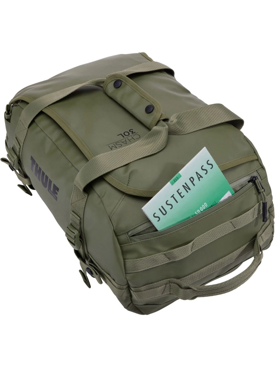 Sport sumkasi Thule Chasm Duffel 30L (Olivine) 3205212