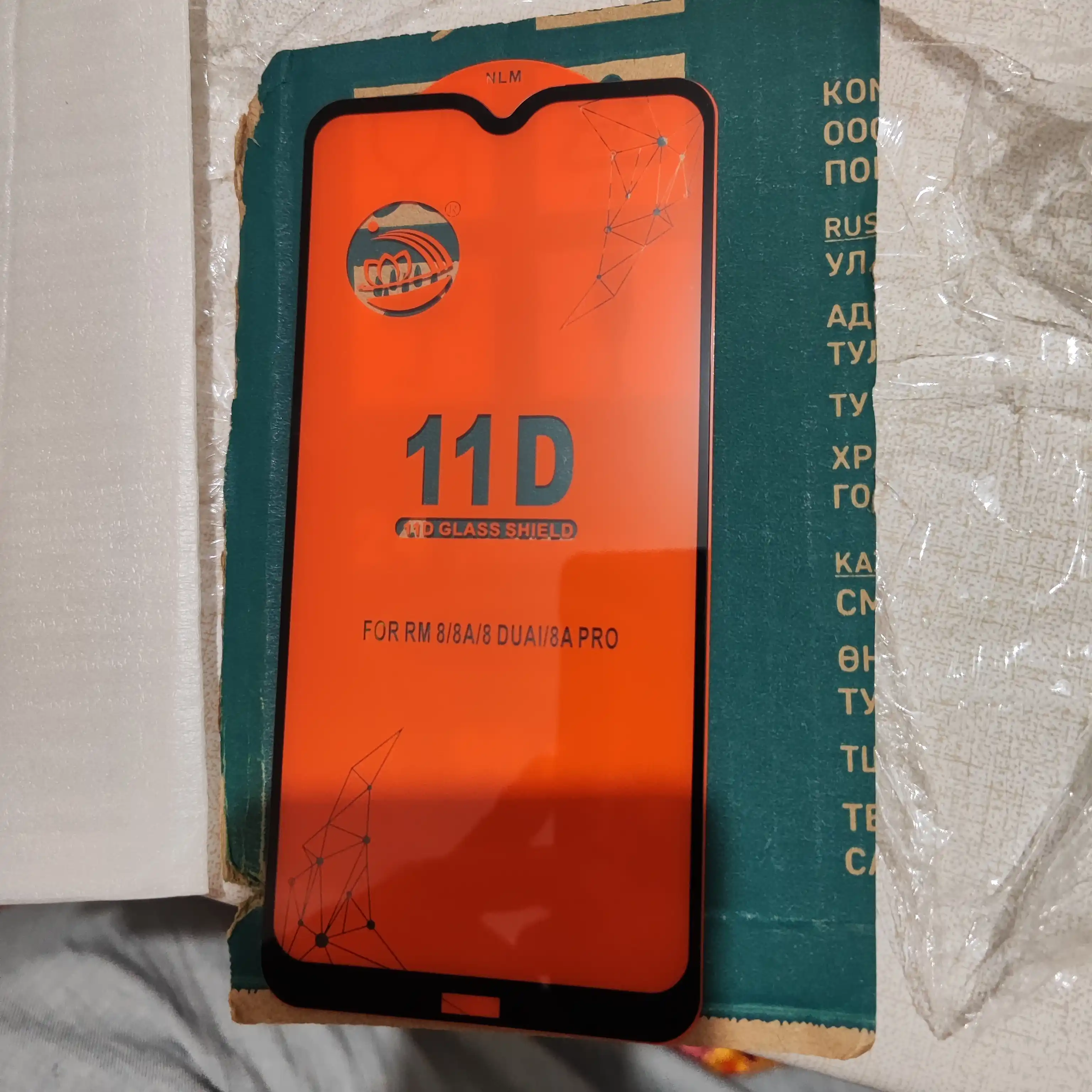 Telfon ekran himoya oynasi  REDMI NOTE hamma modellariga bor