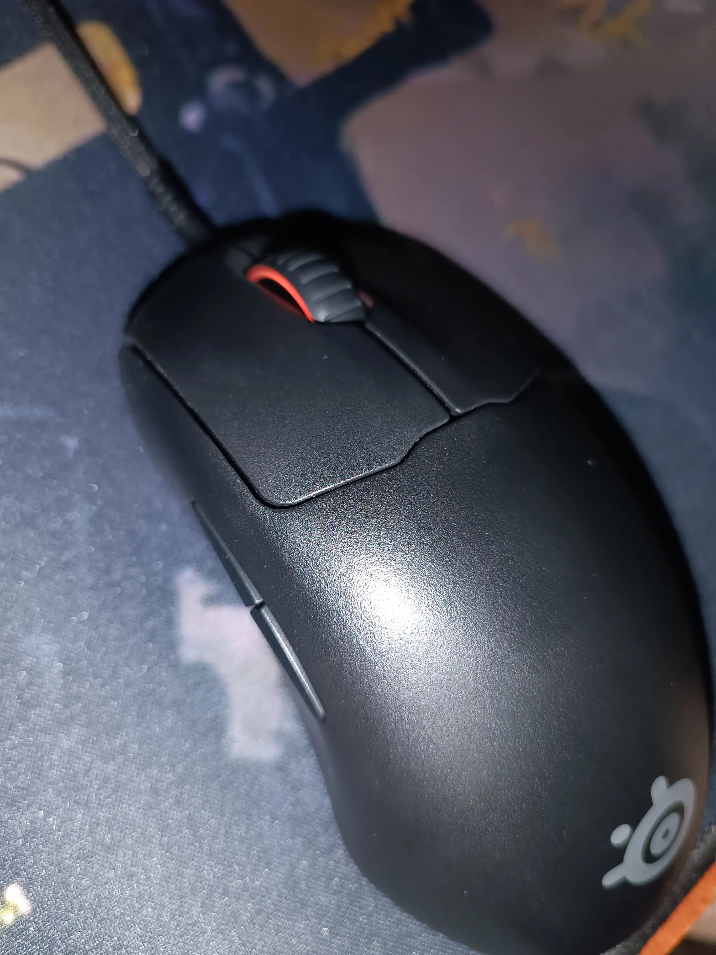 SteelSeries Prime Игровая мышь – ультралёгкая 69 г – 5 кнопок – 18K CPI – RGB-подсветка