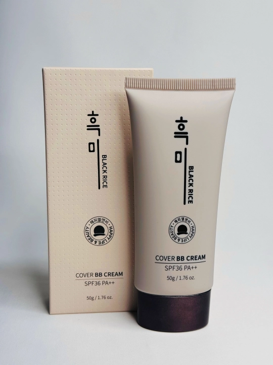 Тональный крем для макияжа Black Rice BB Cream SPF36 PA++ Тон 21 50 г