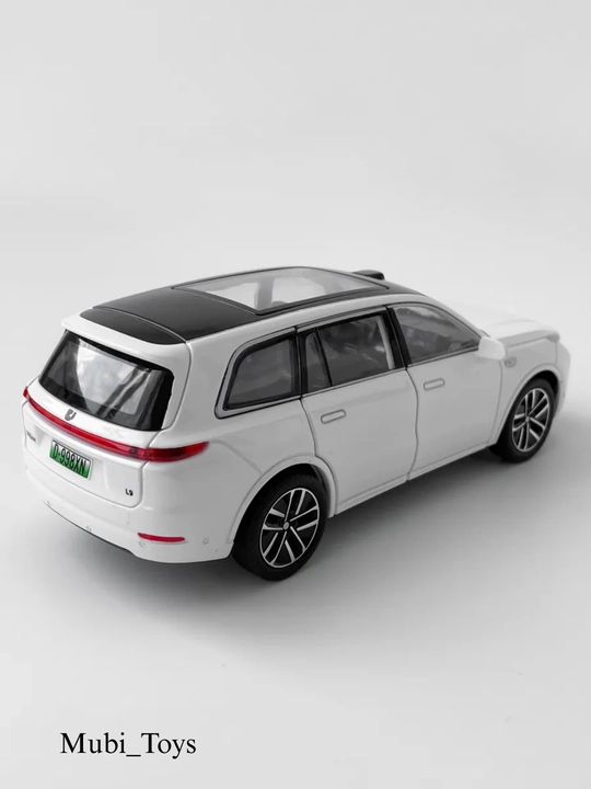 Kolleksion mashina LiXiang L9 1:32, metall avtomobil modeli