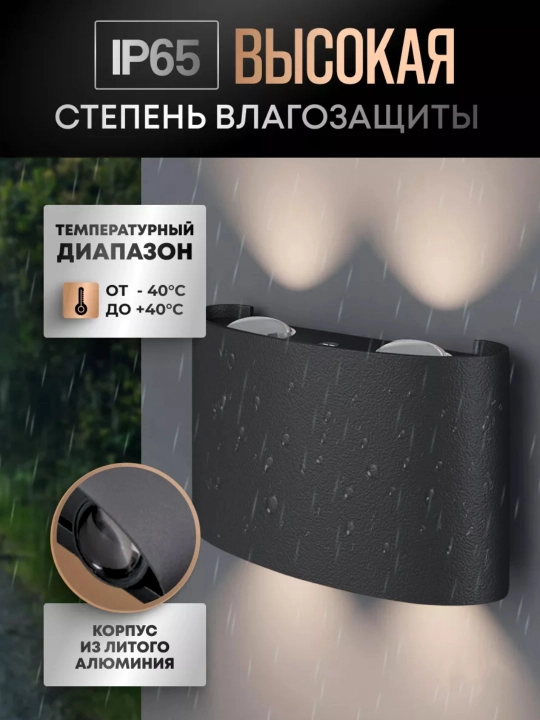 Yoritgich bra devorga, svetodiod LED chiroq, svetilnik loft, chiroqlar uy va ko'cha uchun