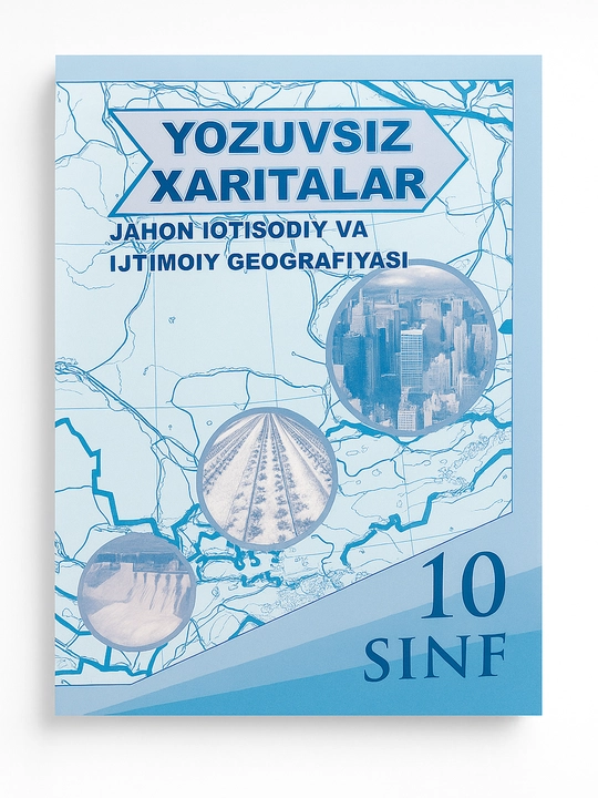 Jahon iqtisodiy va ijtimoiy geografiyasi, 10-sinf atlasi