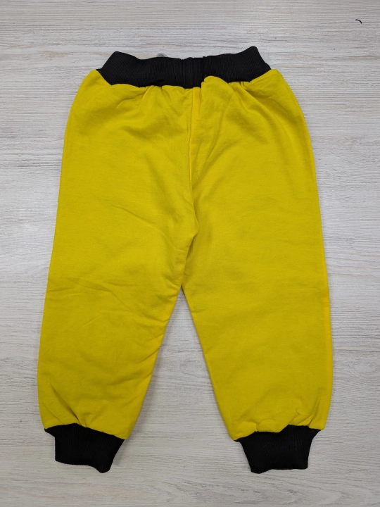 1 yoshdan 6 yoshgacha bo'lgan og'il bolalar uchun shim, mo'ynali