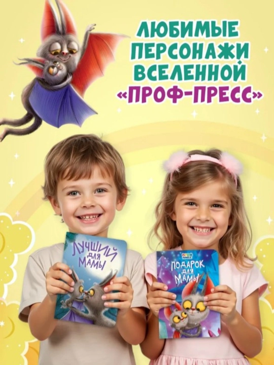 Набор книг для малышей "Лучший для мамы" и "Подарок для мамы"