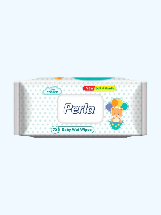 PERLA NATUREL nam salfetkalar 72 x 24 - 
