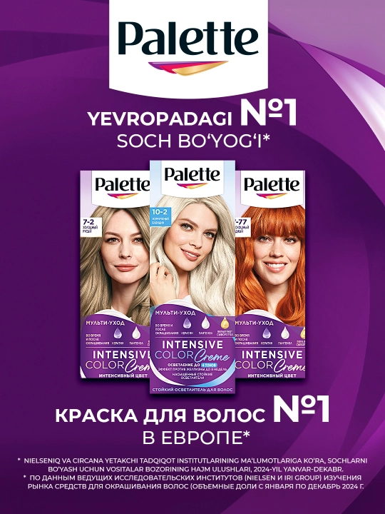 Краска для волос Palette A10/10-2