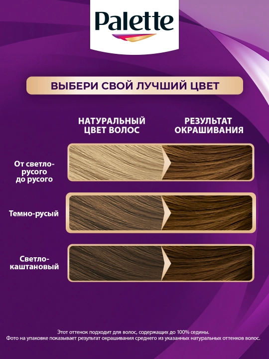 Краска для волос Palette ICC 6-65, Нуга