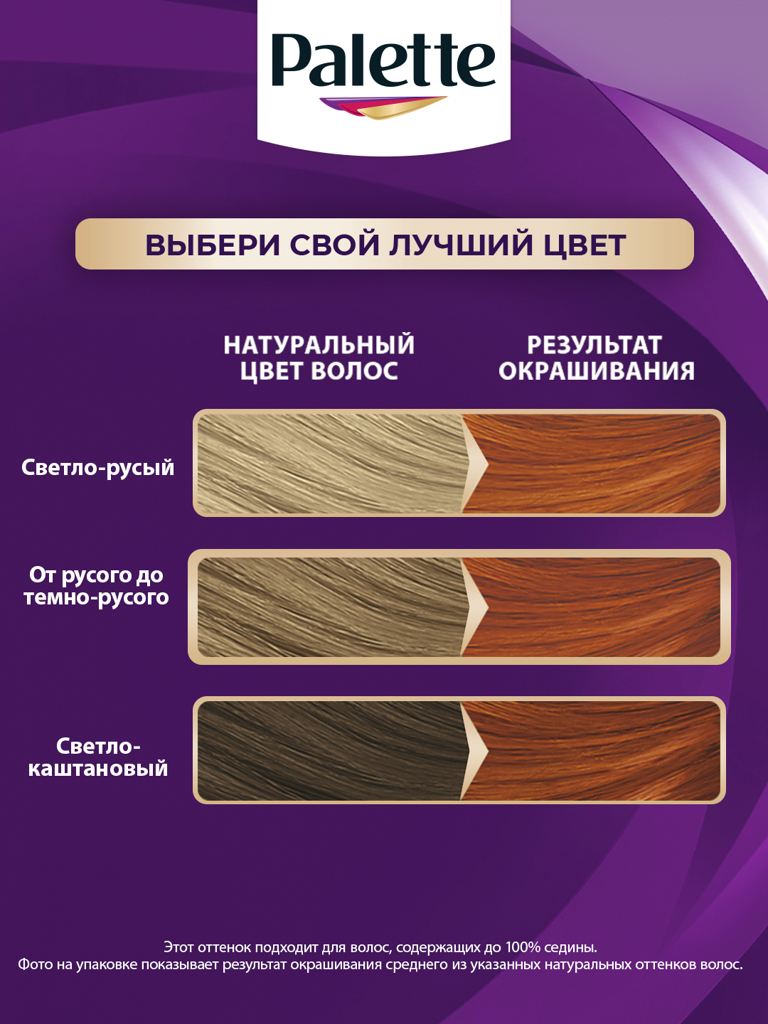 Крем краска Palette Intensive Color Creme KR7, 7-77, Роскошный Медный
