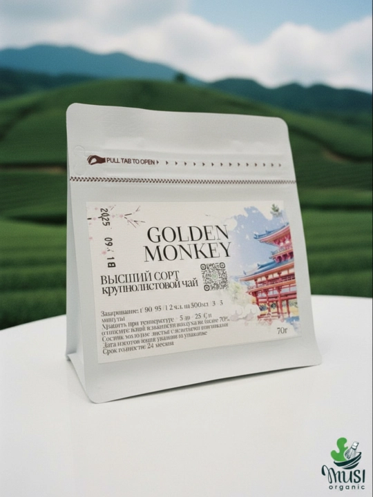 Golden Monkey китайский чай высшего сорта, 70 г