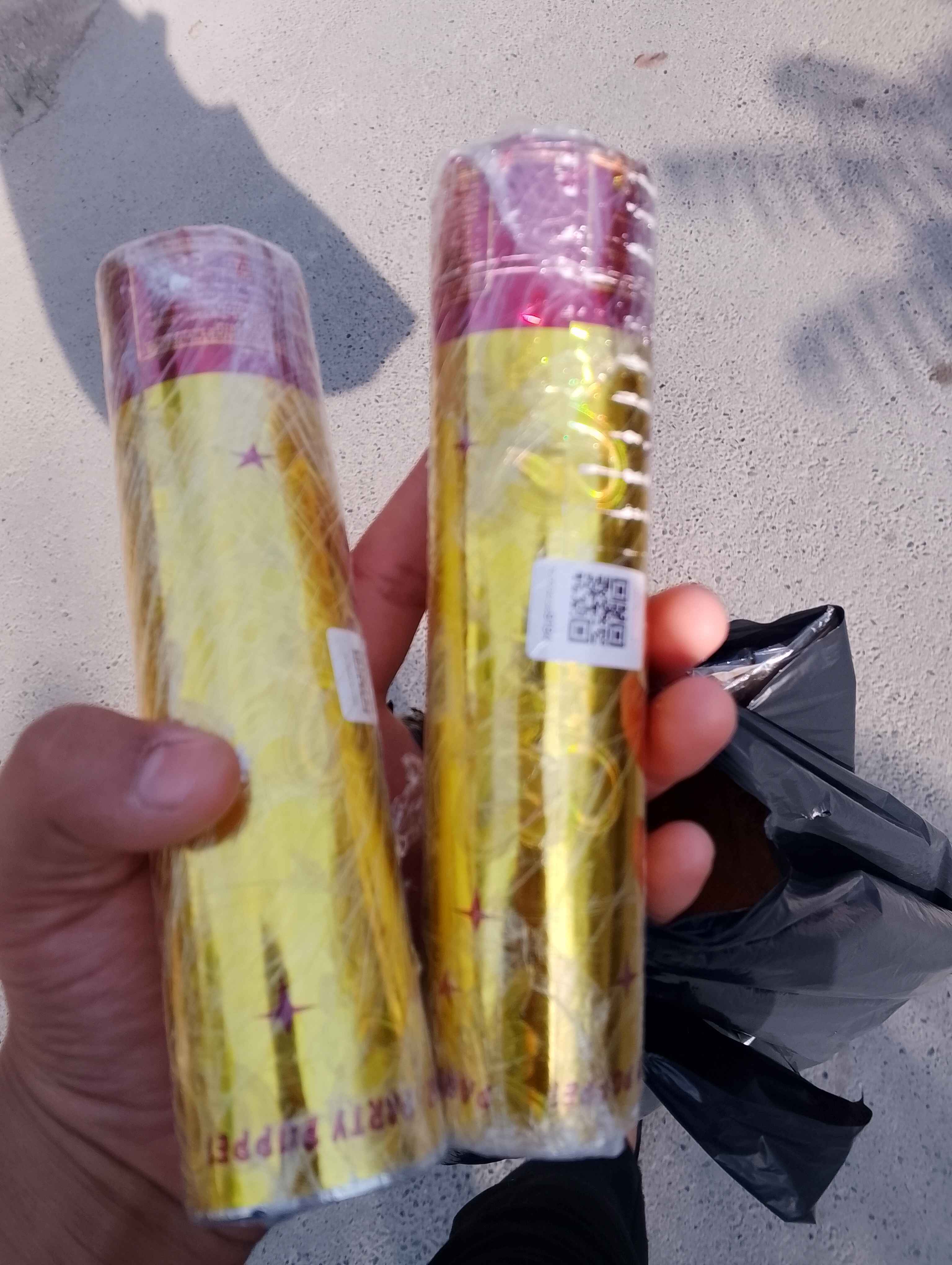 Хлопушки конфетти для праздника и дня рождения, 20 см, 30 см, 40 см