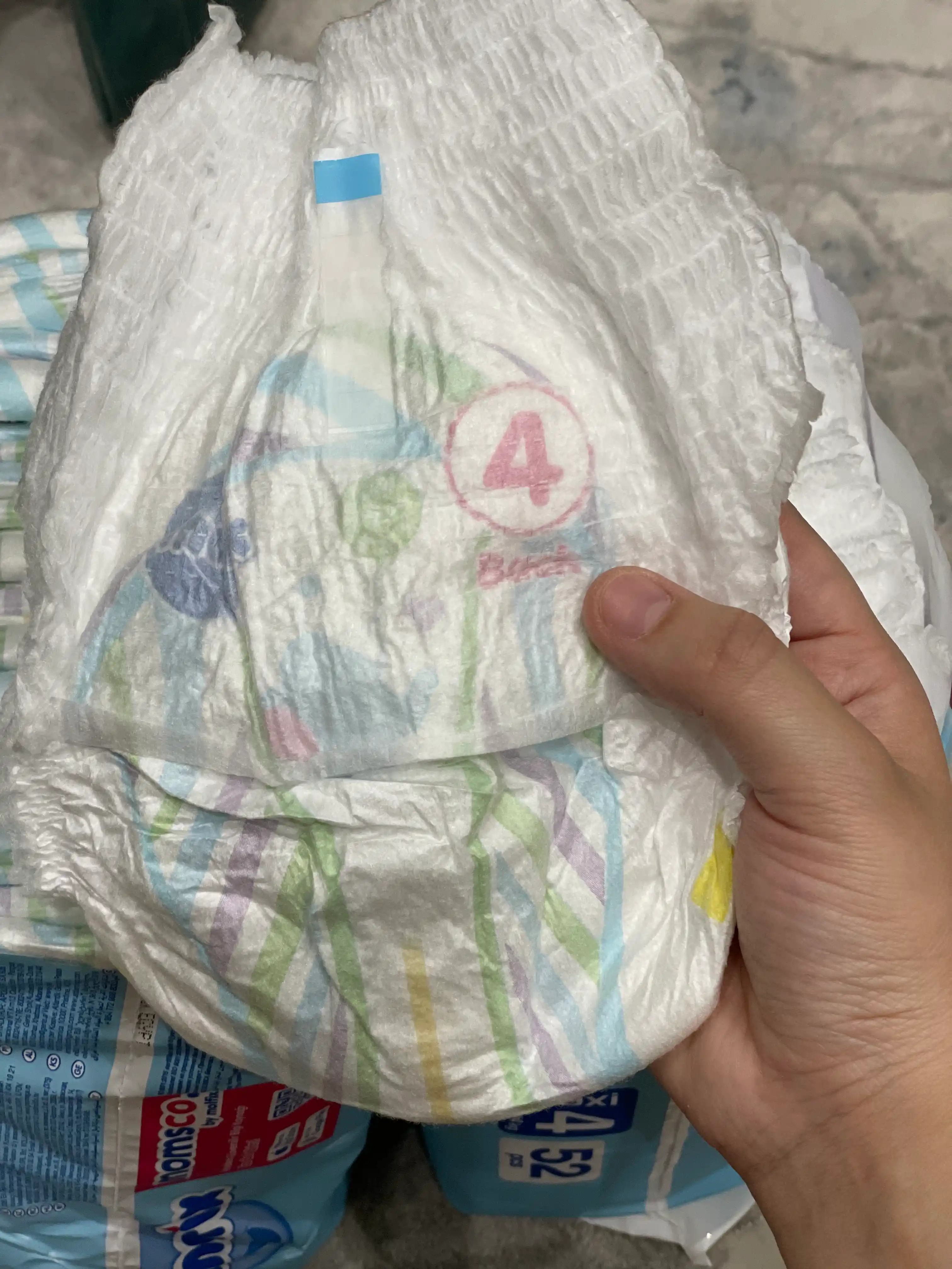 Bolalar uchun trusikchalar Molfix Jumbo 4, 52 dona