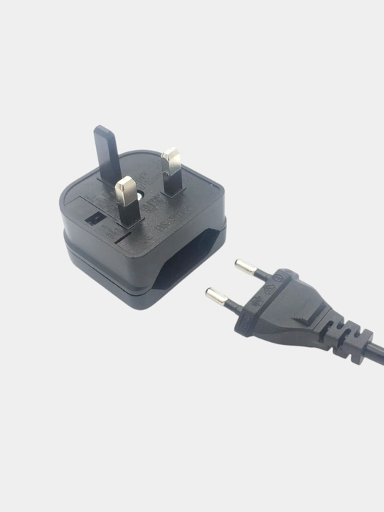Sayohat adapteri, Buyuk Britaniyadagi 2-pinli rozetka, 3-pinli rozetka