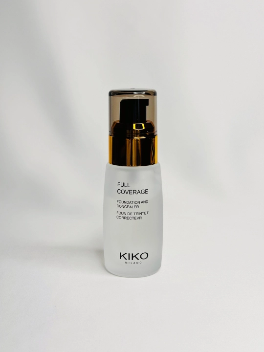 Kiko Milano Foundation Full coverage makiyaj ostidan surtiladigan baza va konsiler - 