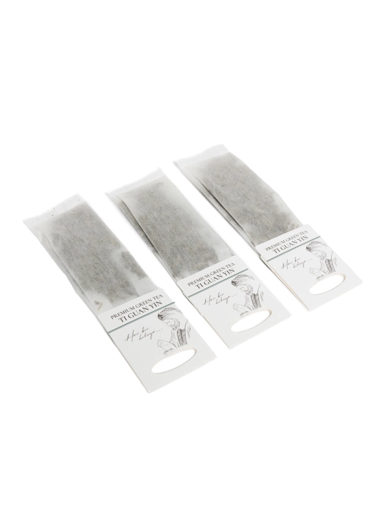Ko'k choy "Ti Guan Yin", 10 paket, 40 gr