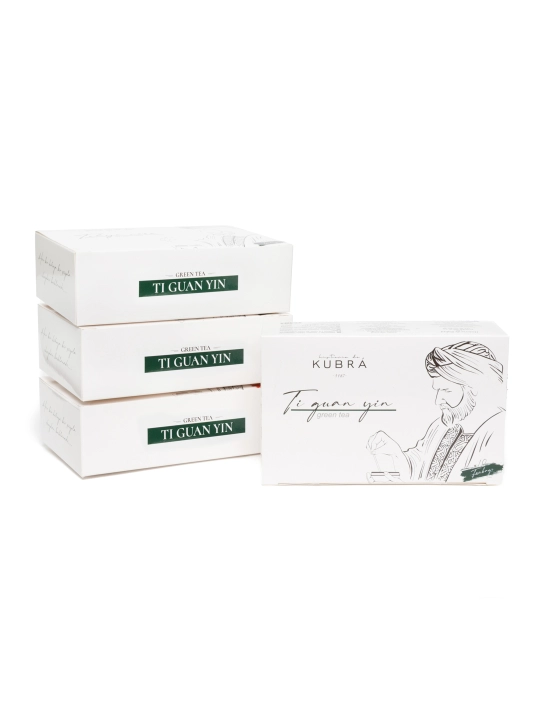 Ko'k choy "Ti Guan Yin", 10 paket, 40 gr