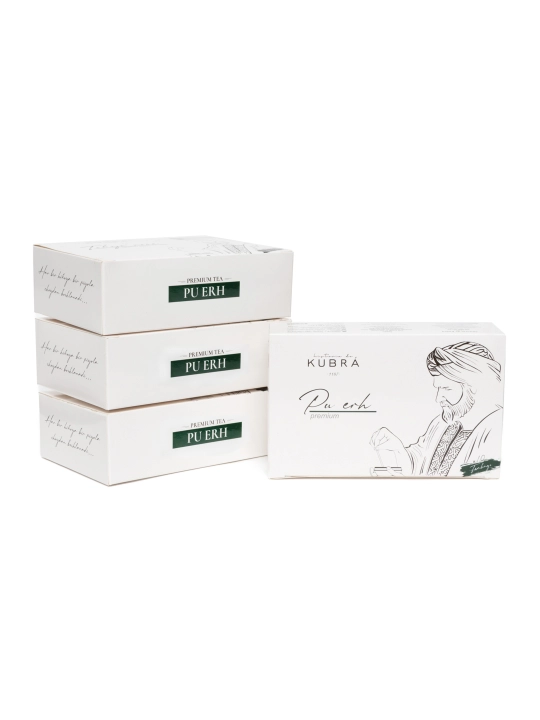 Qora choy "Pu Erh" 10 paket, 40 g