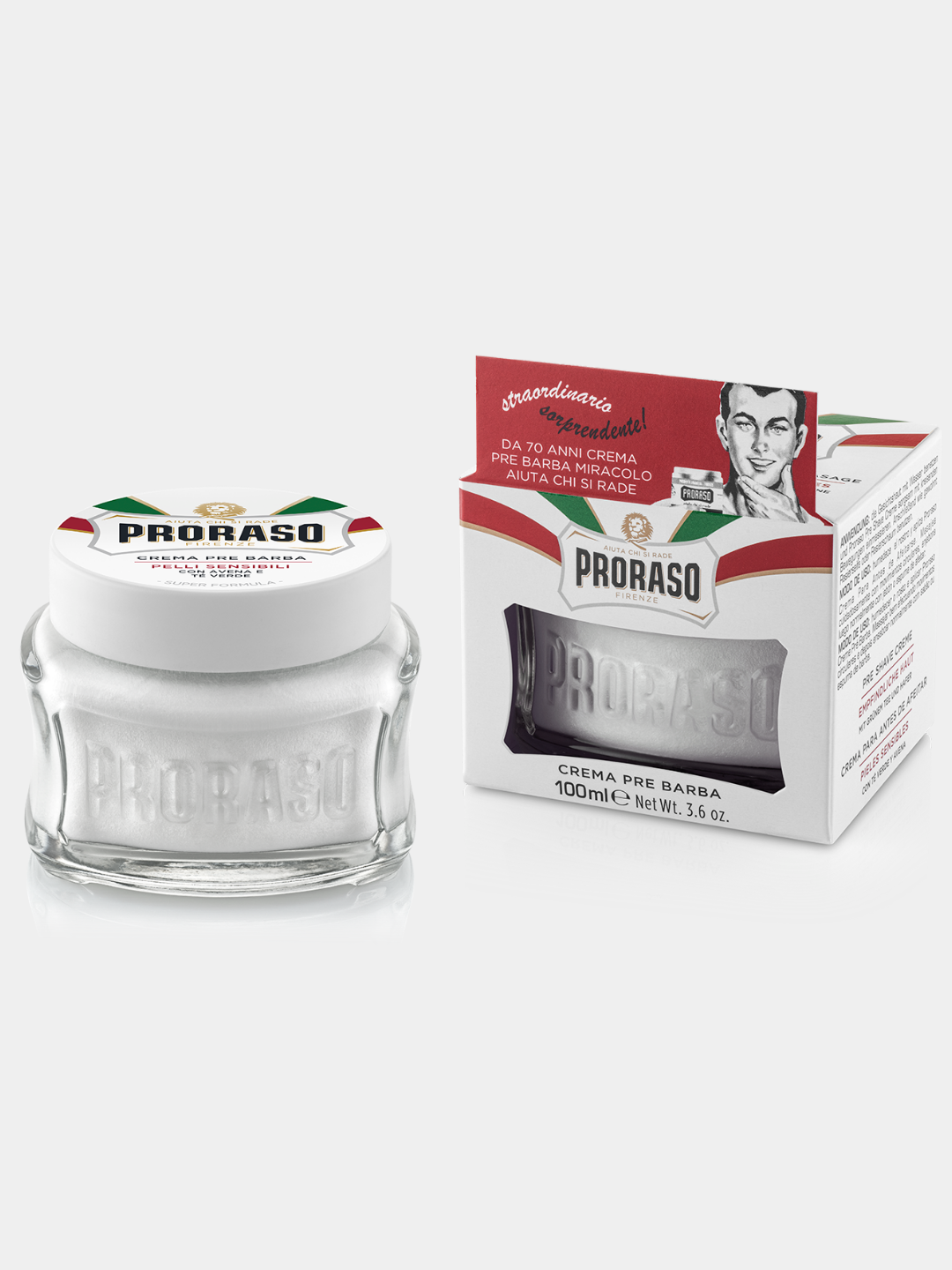 Крем до бритья Proraso Pre Shave Sensitive 100мл