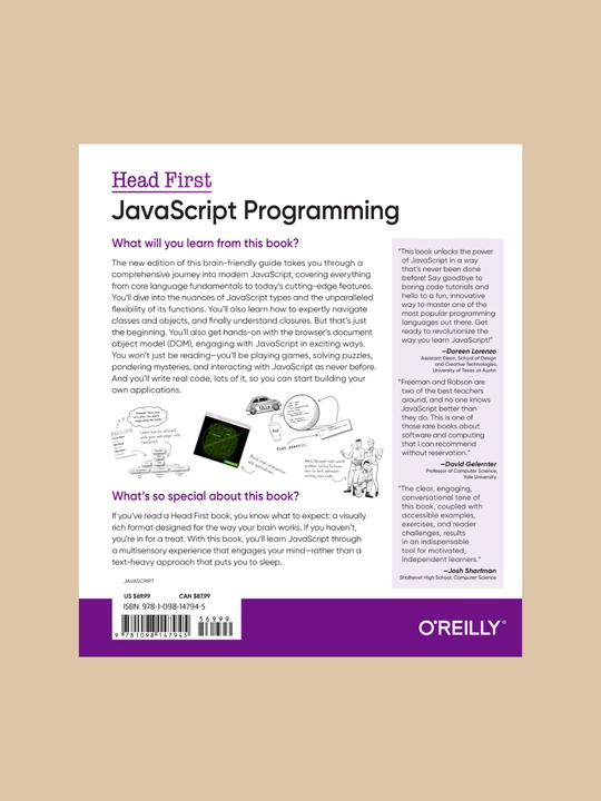 Head First JavaScript Programming, 2nd Edition