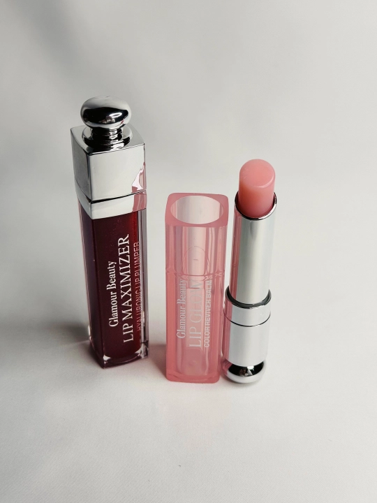 Помада Glamour Beauty – питательная и смягчающая для мягких и ухоженных губ 2 шт