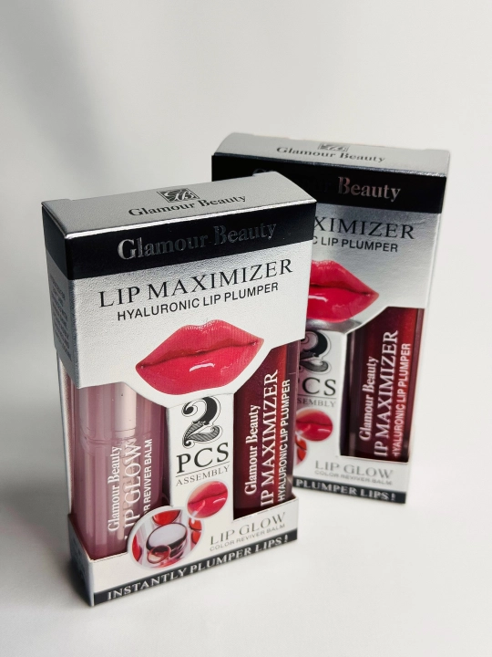Помада Glamour Beauty – питательная и смягчающая для мягких и ухоженных губ 2 шт