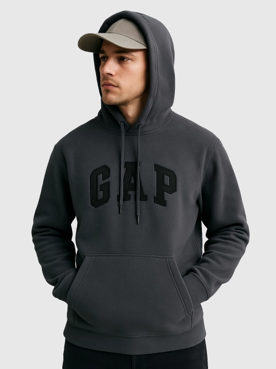 Мужское флисовое худи GAP, теплое, размеры: 50-54 L/XL/XXL
