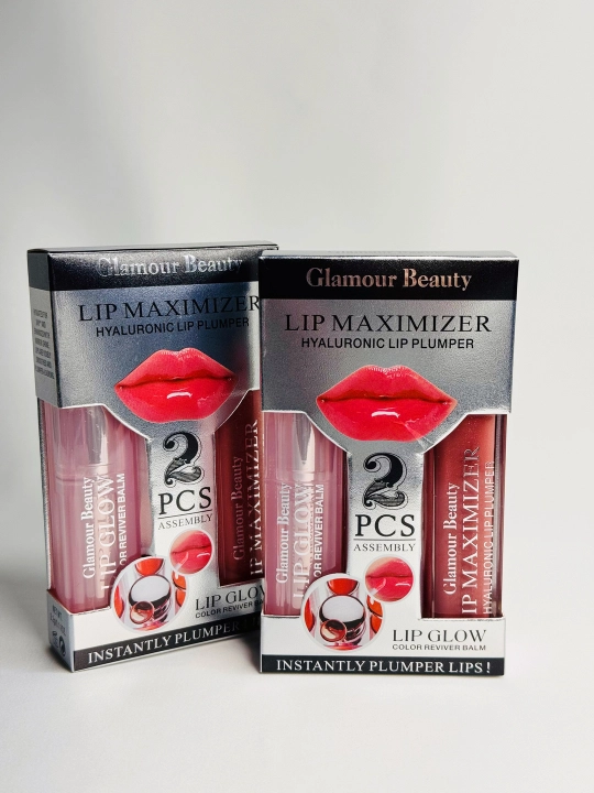 Помада Glamour Beauty – питательная и смягчающая для мягких и ухоженных губ 2 шт
