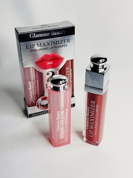 Помада Glamour Beauty – питательная и смягчающая для мягких и ухоженных губ 2 шт