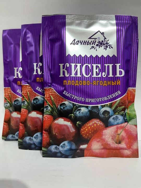 Kissel granulalari DACHNIY meva va rezavorlar paketi 30 g
