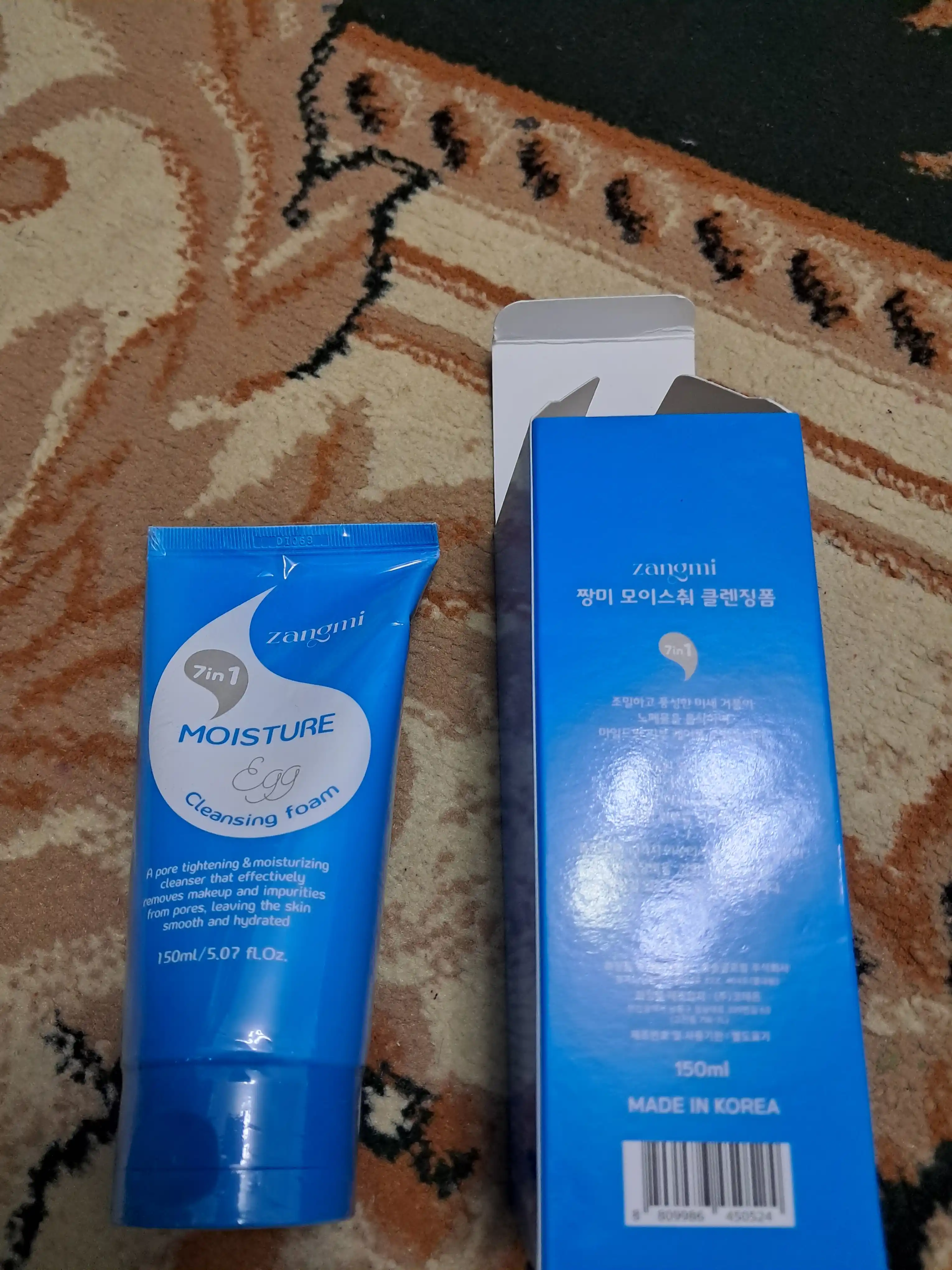 ZANGMI 7 tasi 1 da Yuz yuvish uchun penkasi 150 ml