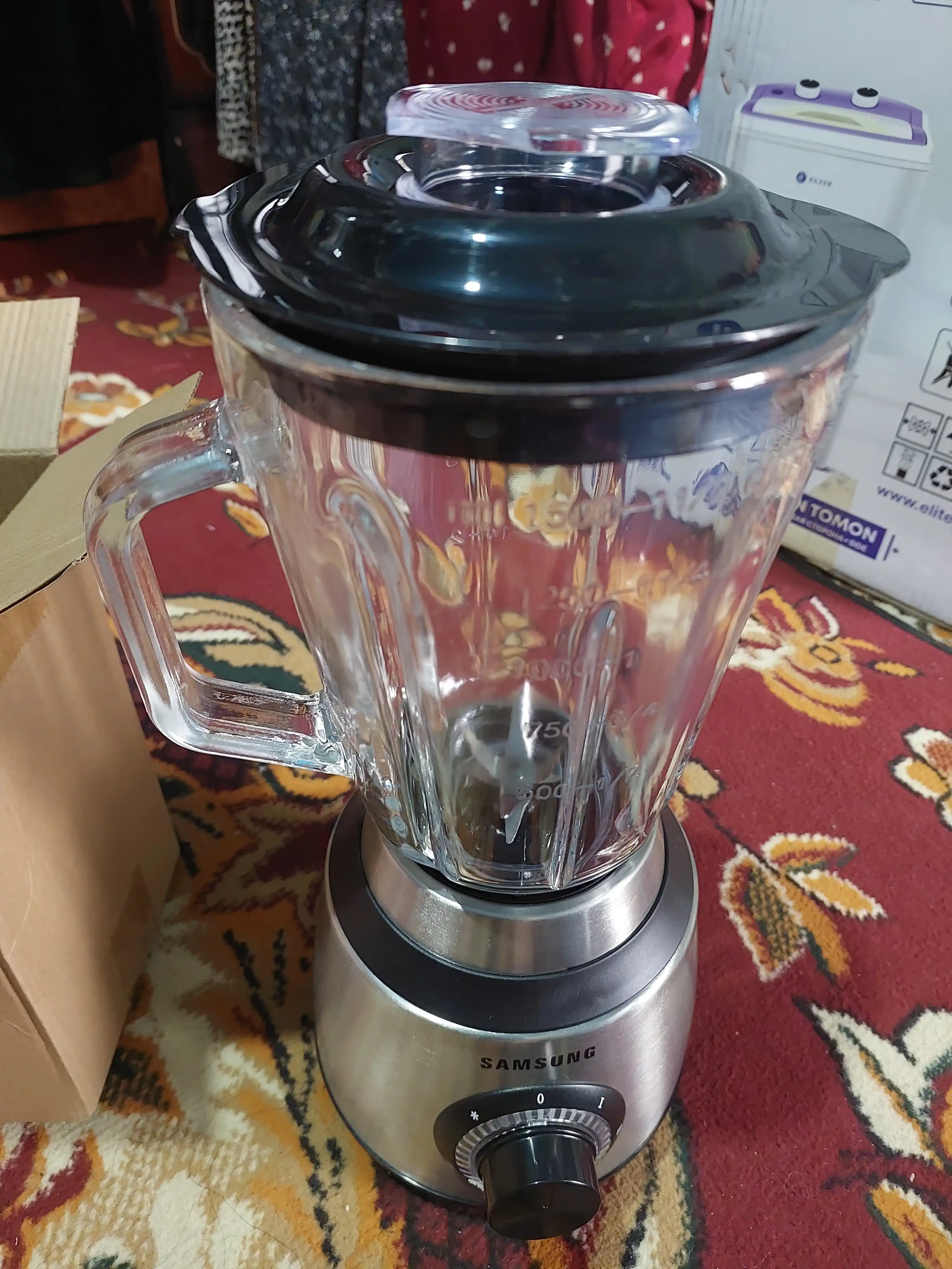 Blender maydalagich Samsung SN-988, 2 tasi 1 da, blendr